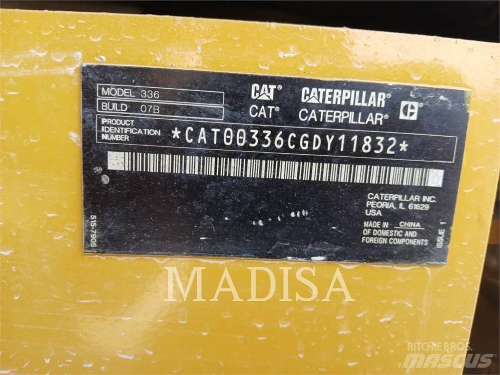 CAT 336 Pásová rýpadla