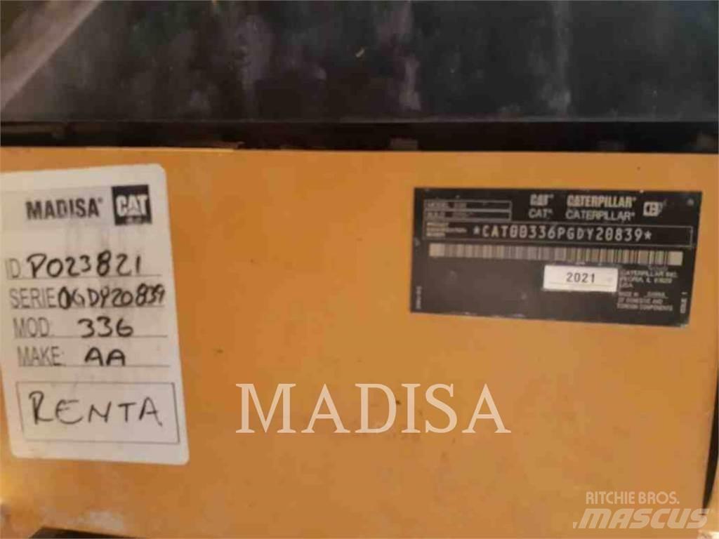 CAT 336 Pásová rýpadla