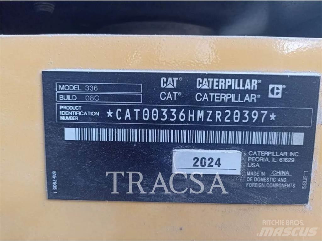 CAT 336 Pásová rýpadla
