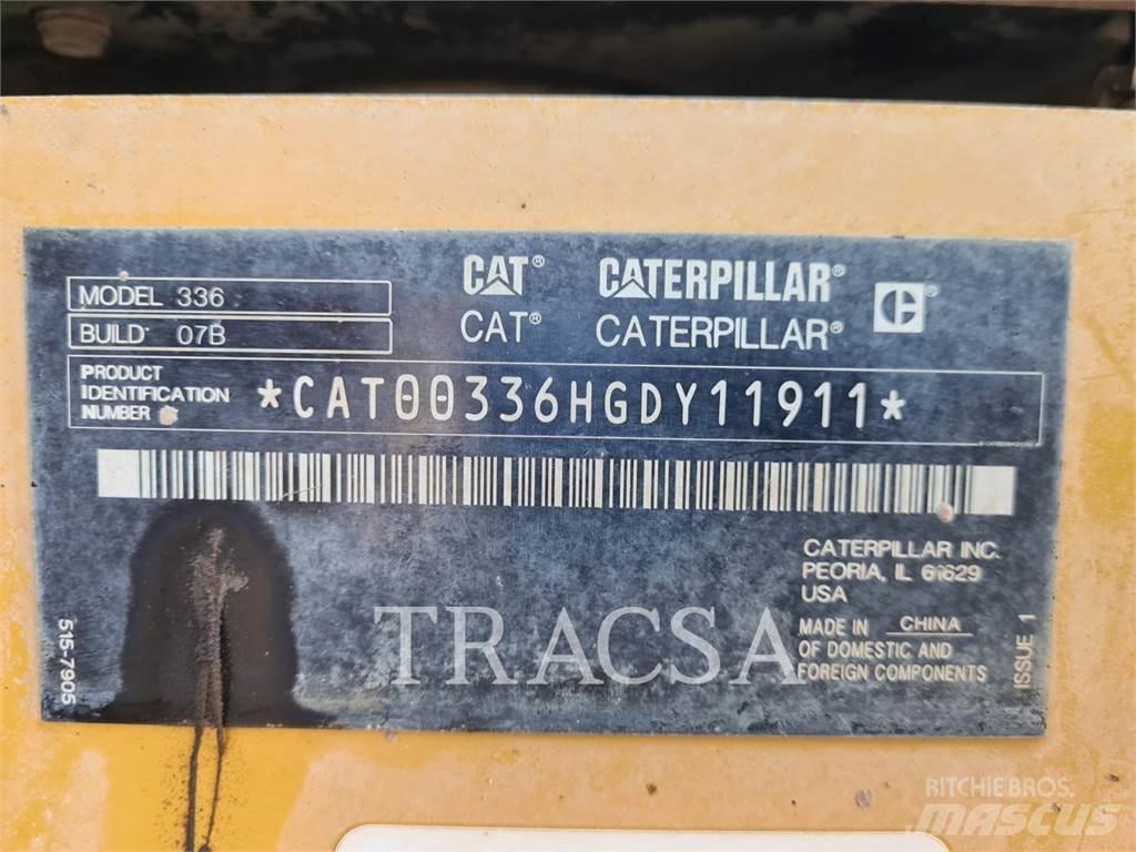 CAT 336 Pásová rýpadla