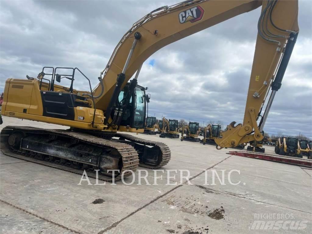 CAT 336-08 Pásová rýpadla