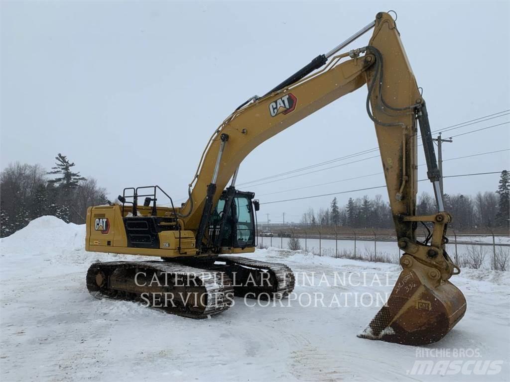 CAT 336-08B Pásová rýpadla