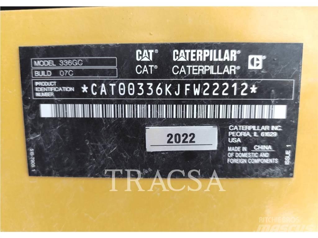 CAT 336 GC Pásová rýpadla