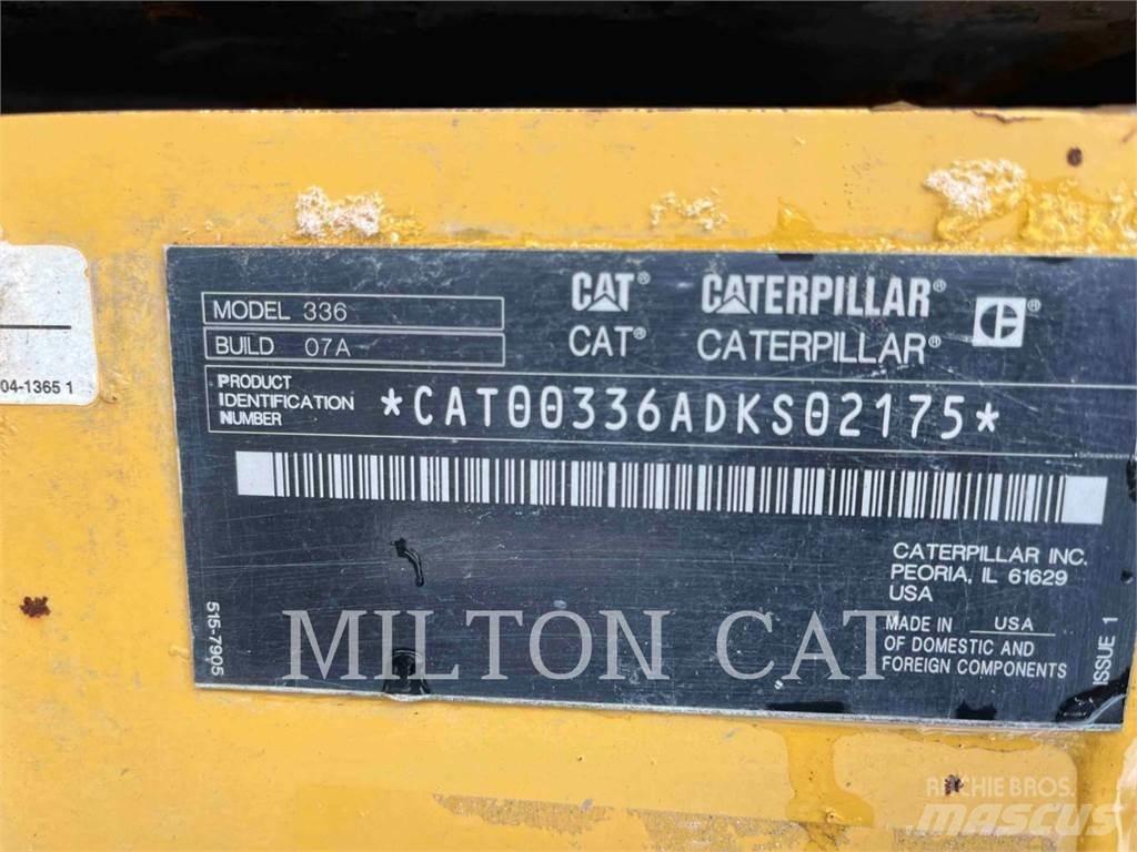 CAT 33607 Pásová rýpadla