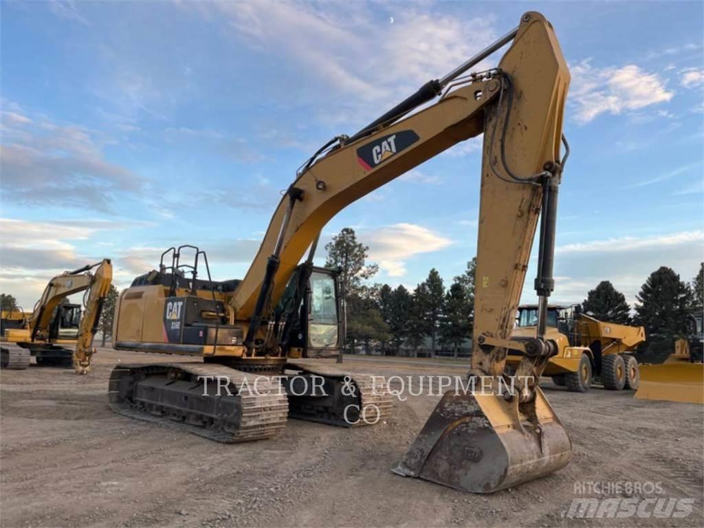 CAT 336E L Pásová rýpadla