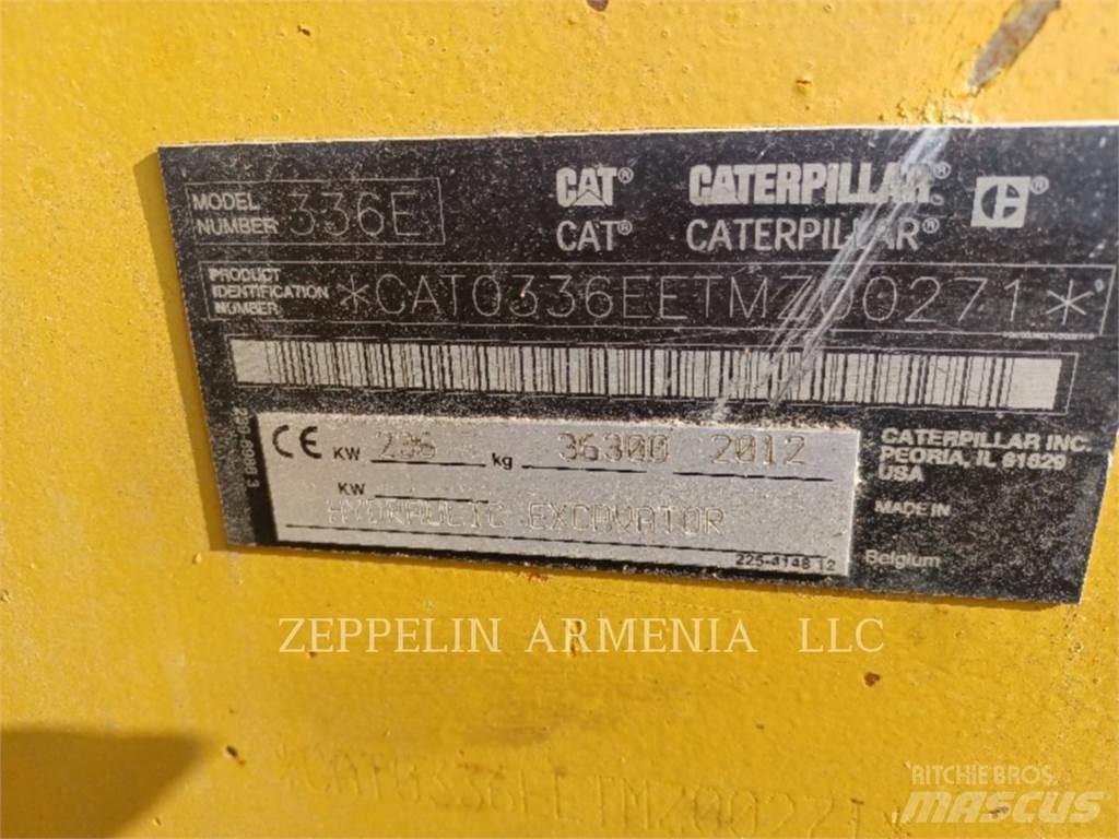 CAT 336ELN Pásová rýpadla