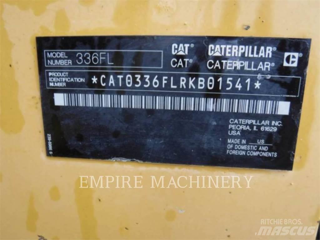 CAT 336FL Pásová rýpadla