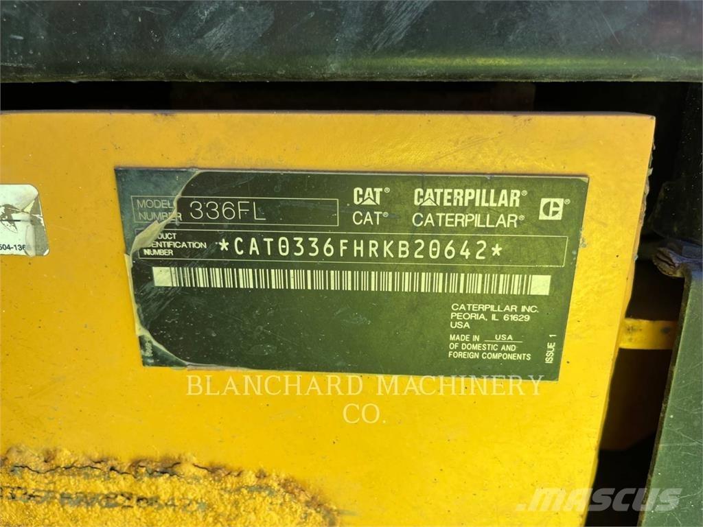 CAT 336FL Pásová rýpadla