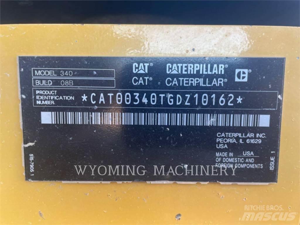 CAT 340 Pásová rýpadla
