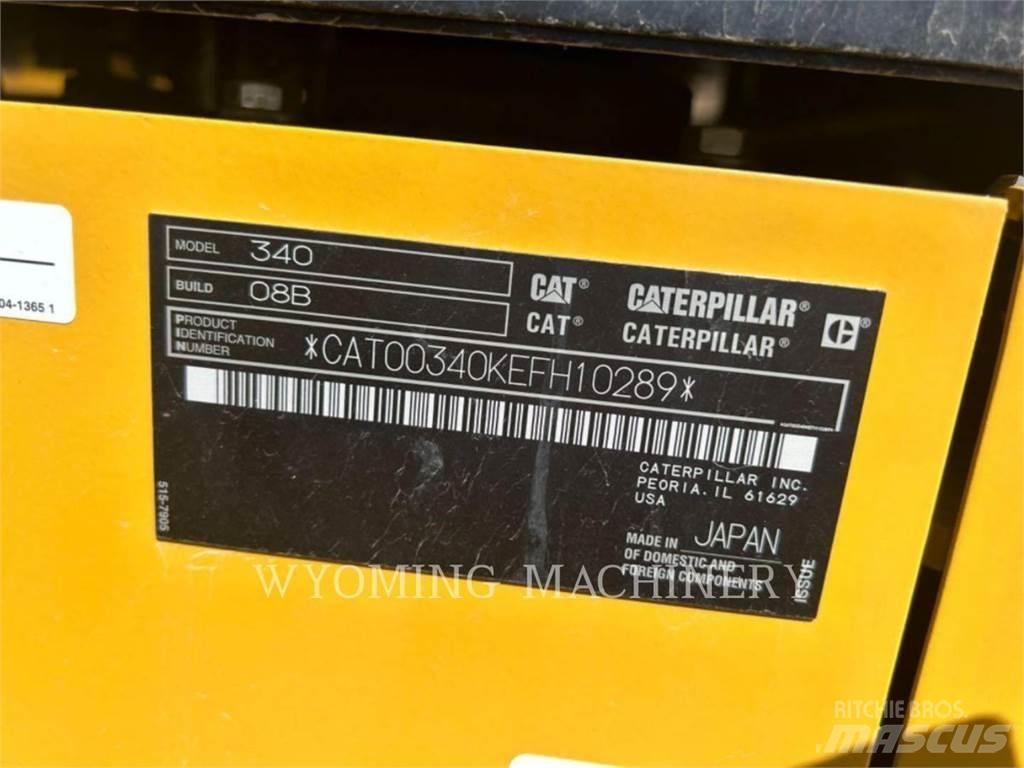 CAT 340 Pásové dozery