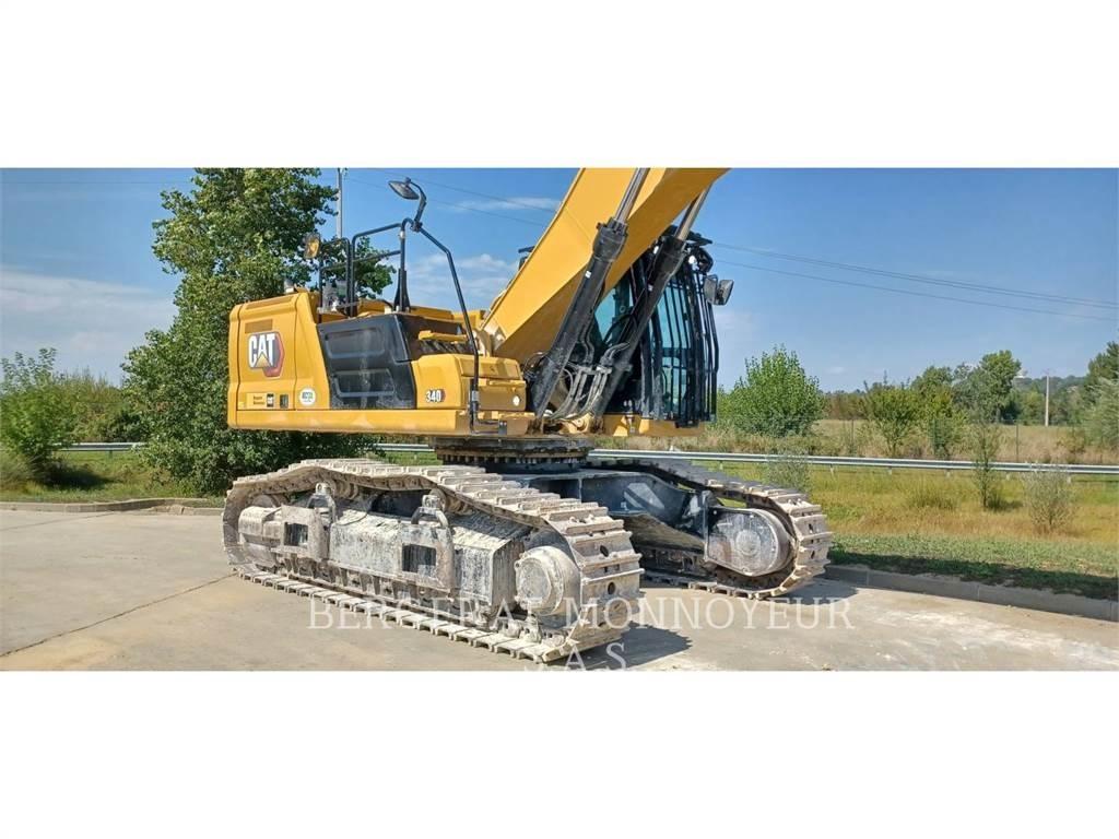 CAT 340 Pásová rýpadla