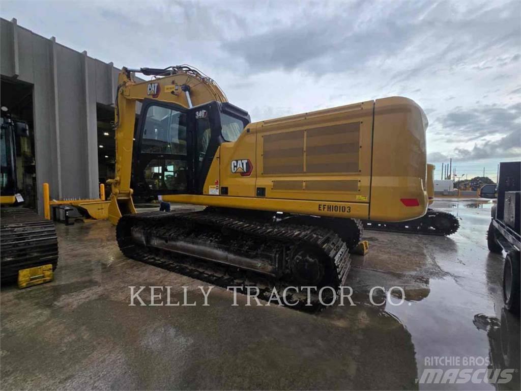 CAT 340 Pásová rýpadla