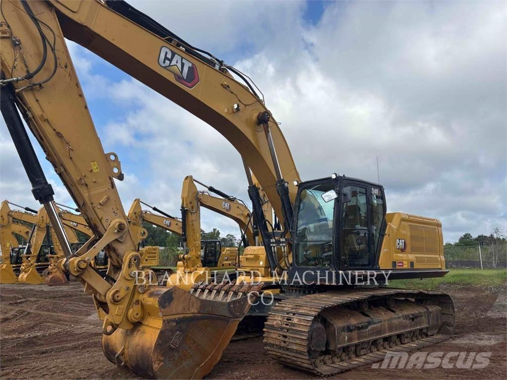 CAT 340 Pásová rýpadla