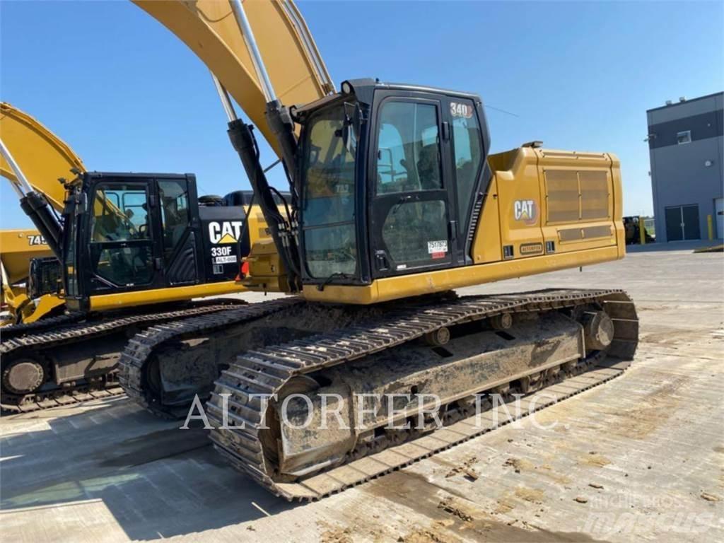 CAT 340-08 Pásová rýpadla
