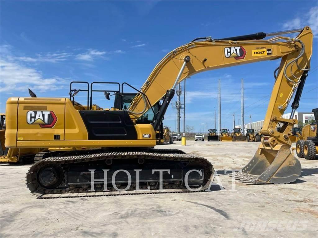 CAT 340 10 Pásová rýpadla