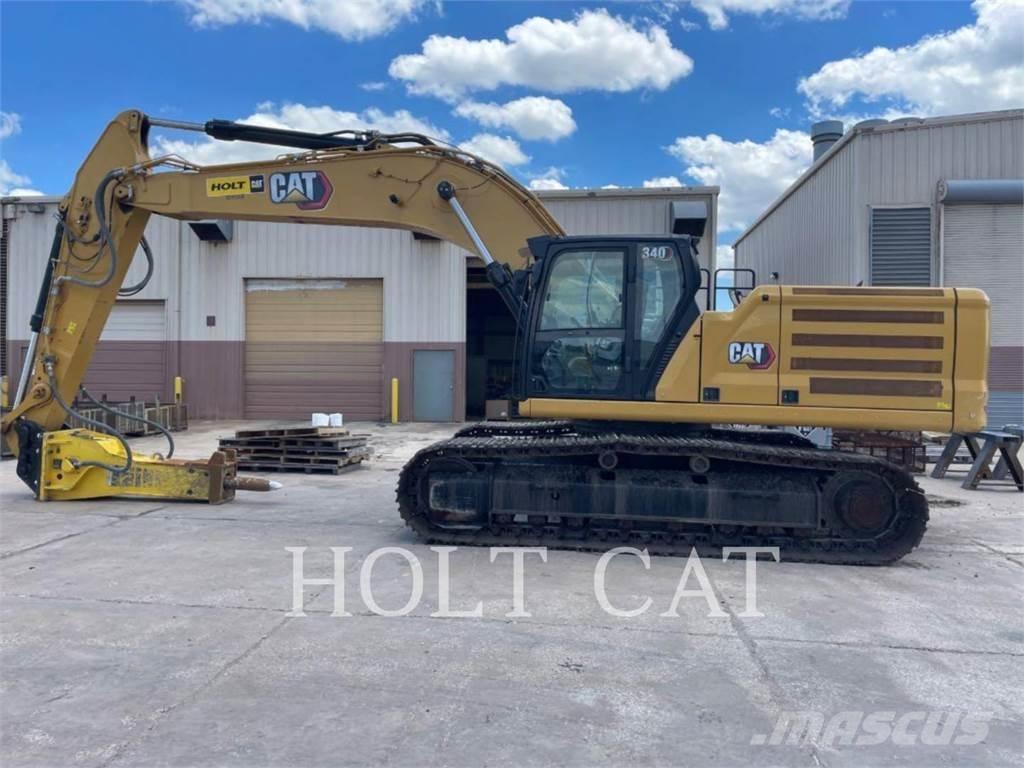 CAT 340 10 TC Pásová rýpadla