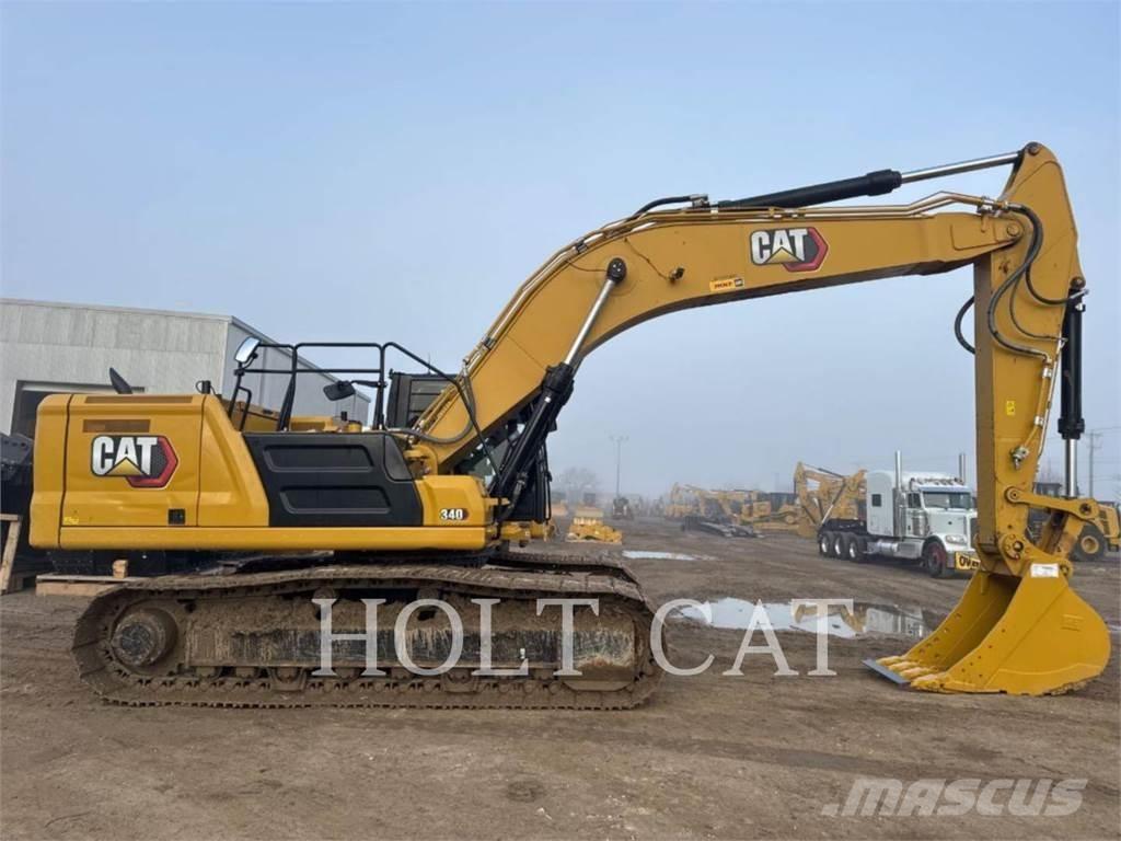 CAT 340 10 TC3 Pásová rýpadla