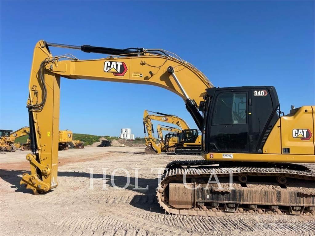 CAT 340 12 Pásová rýpadla