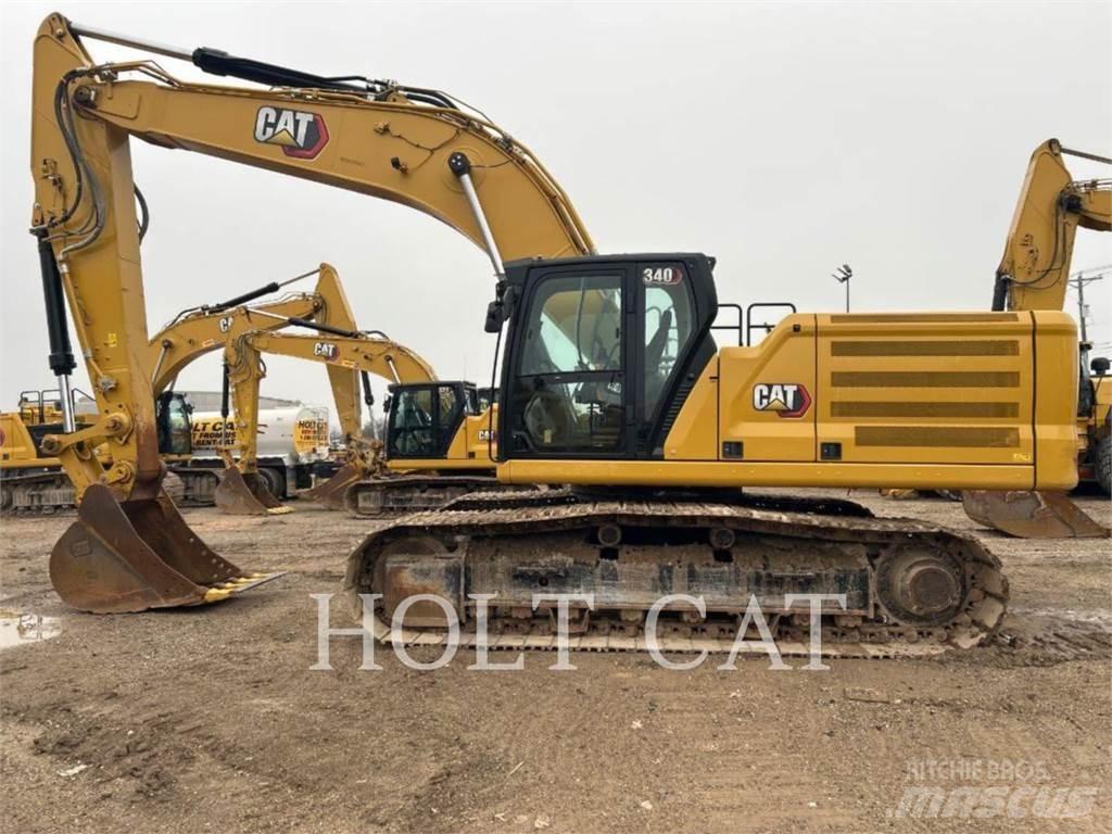 CAT 340 12 TC Pásová rýpadla