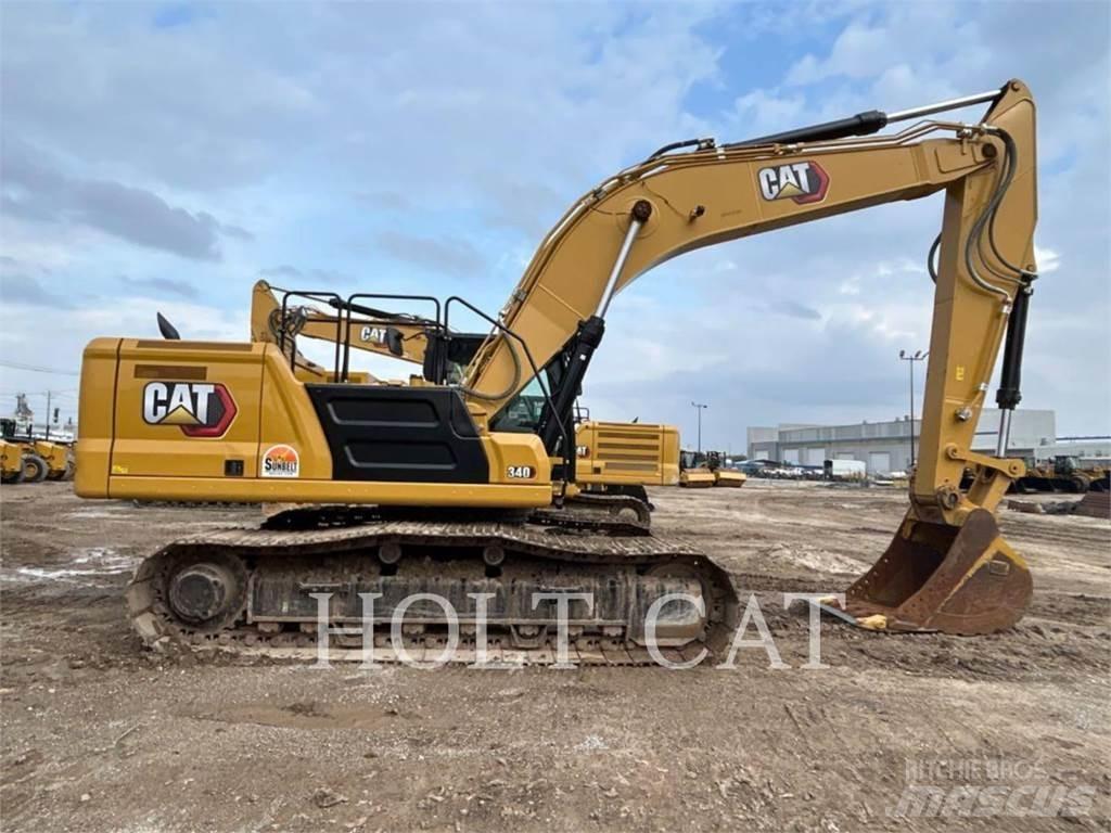 CAT 340 12 TC Pásová rýpadla