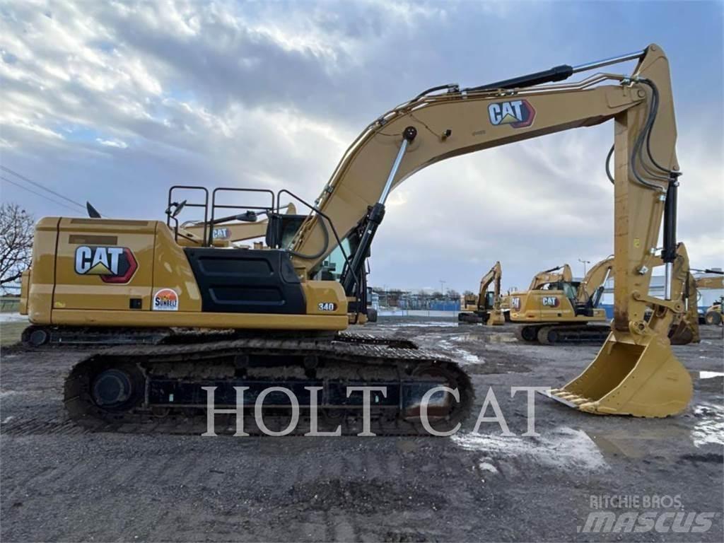 CAT 340 12 TC Pásová rýpadla