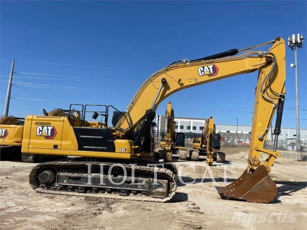 CAT 340 12 TC Pásová rýpadla