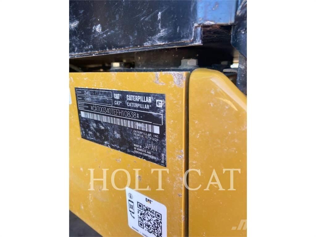 CAT 340 12 TC Kolové nakladače