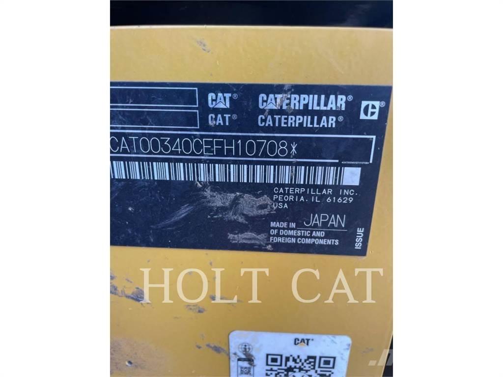CAT 340 12 TC Pásová rýpadla