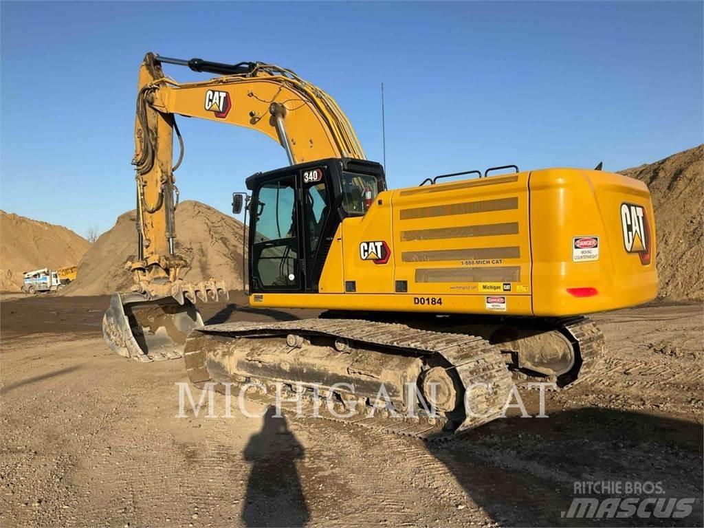 CAT 340 PTZ1+ Pásová rýpadla