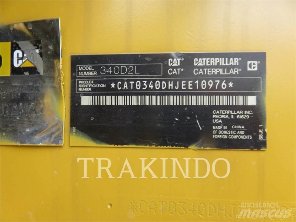 CAT 340D2L Pásová rýpadla