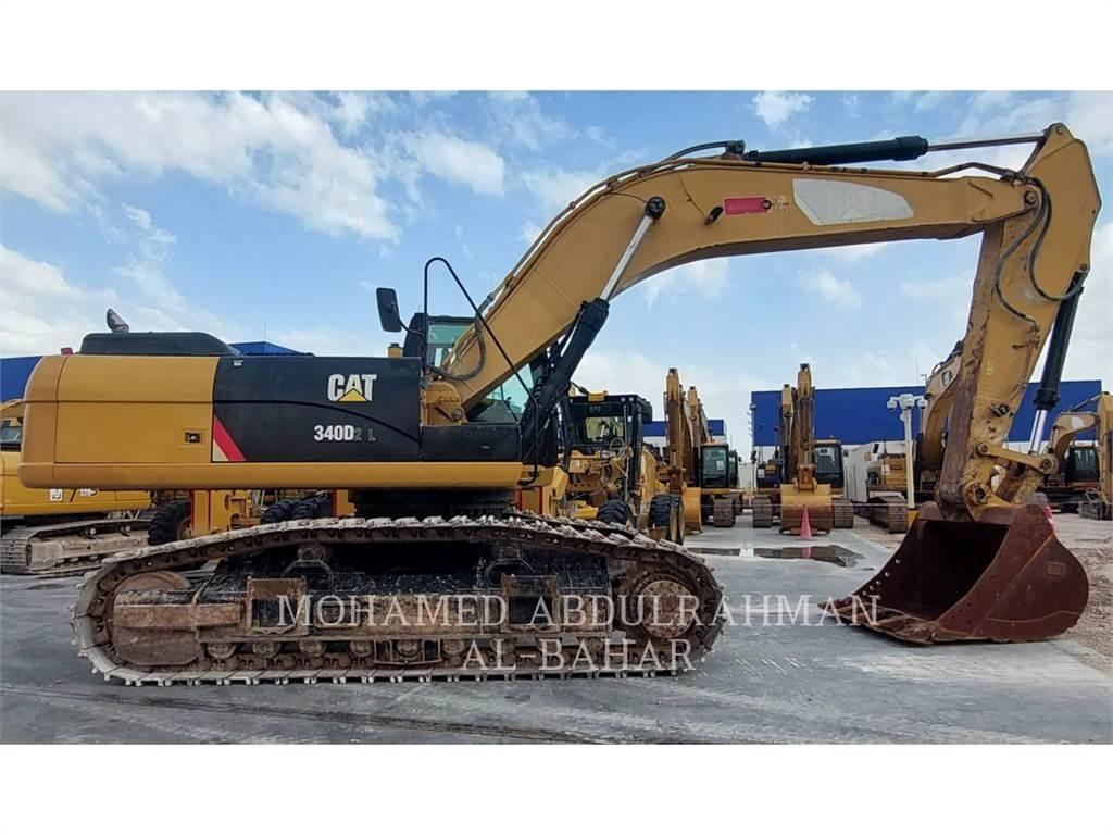 CAT 340D2L Pásová rýpadla