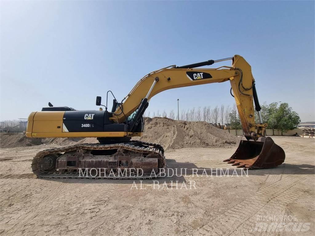 CAT 340D2L Pásová rýpadla