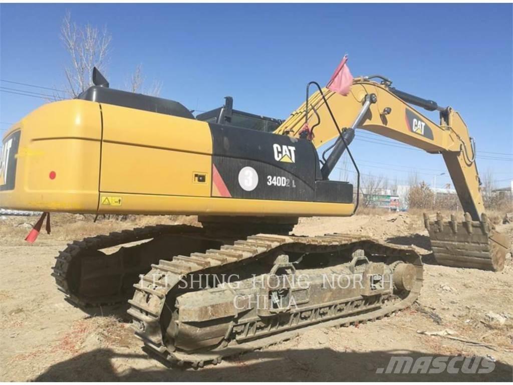 CAT 340D2L Pásová rýpadla