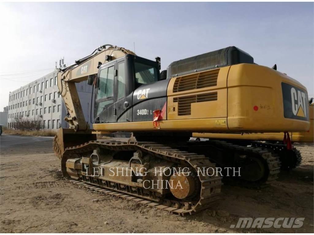 CAT 340D2L Pásová rýpadla