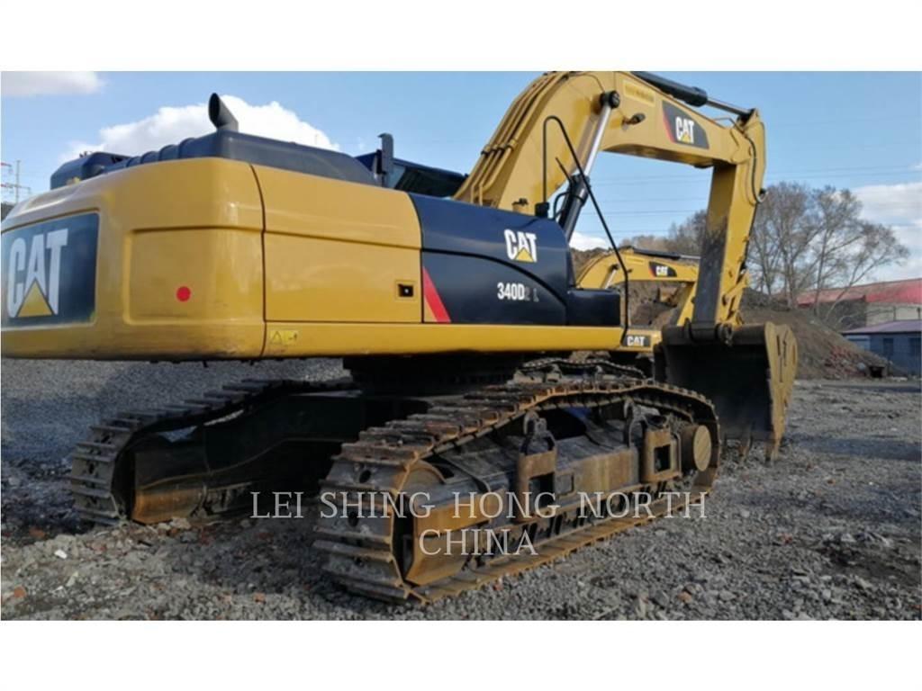 CAT 340D2L Pásová rýpadla