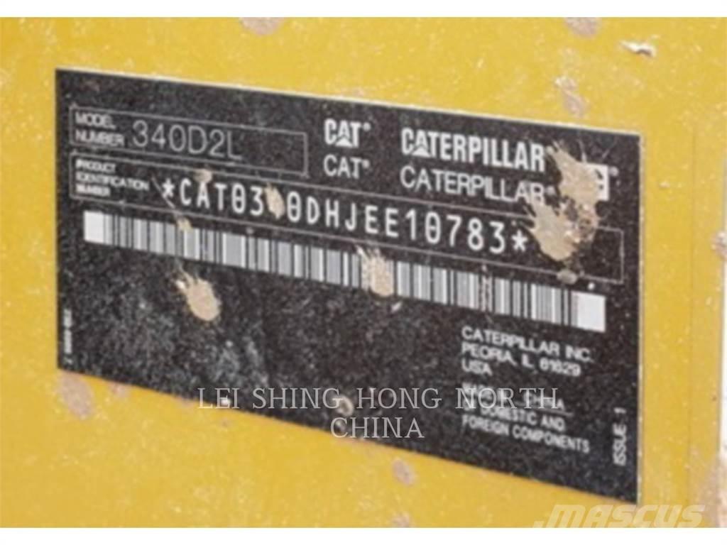 CAT 340D2L Pásová rýpadla