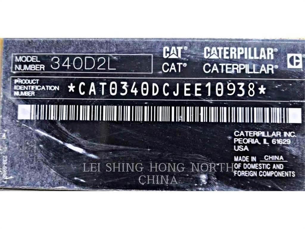 CAT 340D2L Pásová rýpadla