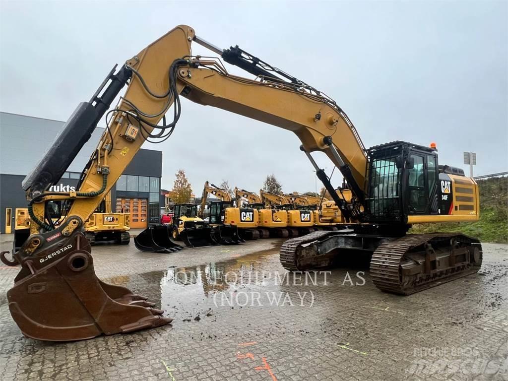 CAT 340F Pásová rýpadla