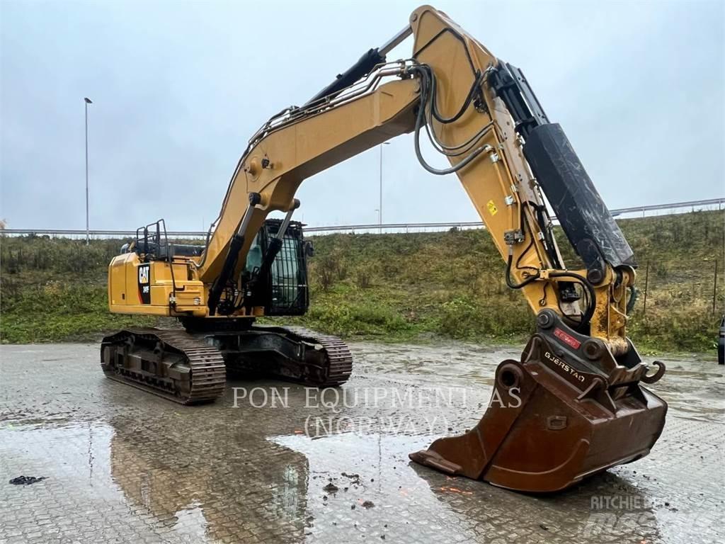 CAT 340F Pásová rýpadla