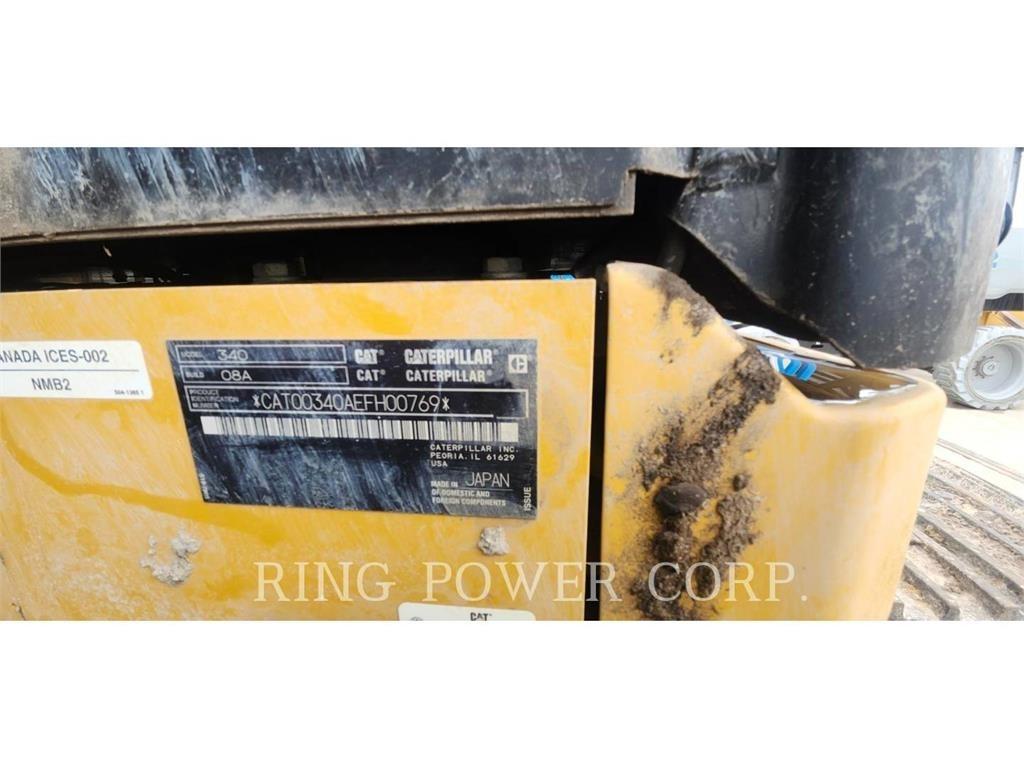 CAT 340TC Pásová rýpadla