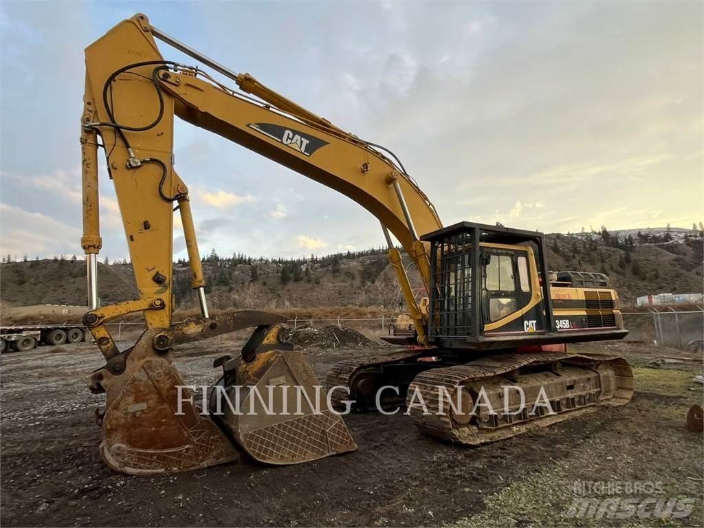 CAT 345B Pásová rýpadla