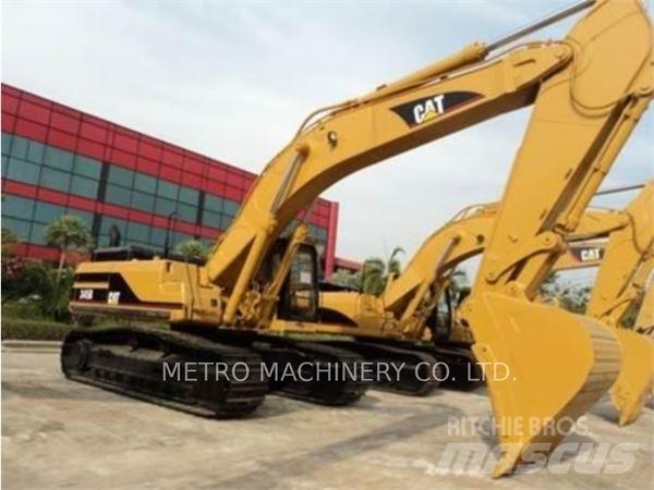 CAT 345B Pásová rýpadla