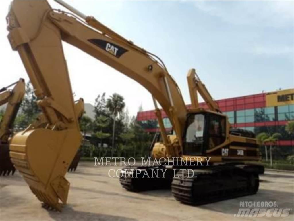 CAT 345B Pásová rýpadla