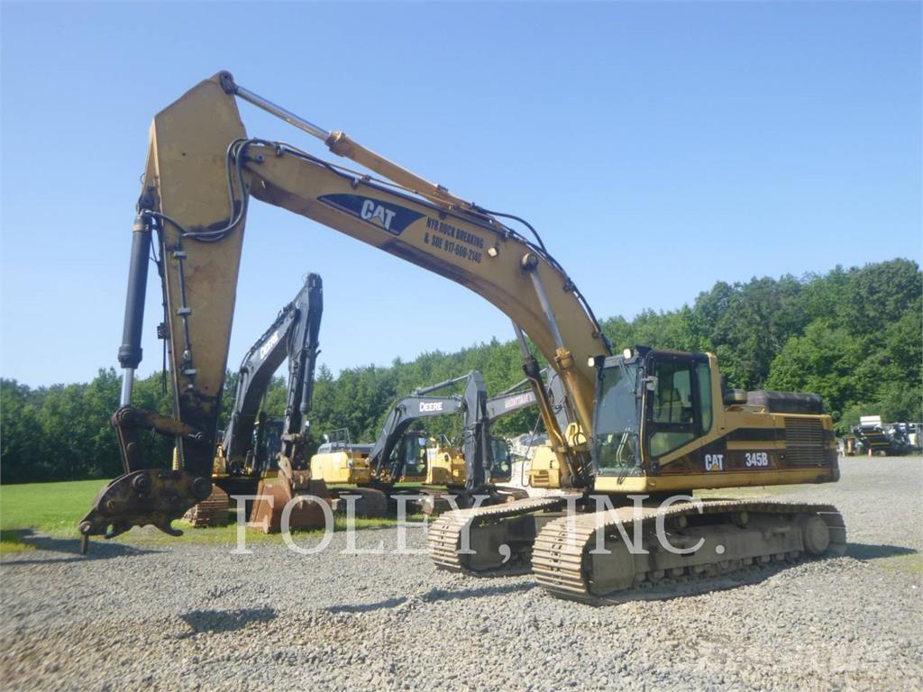 CAT 345BIIL Pásová rýpadla