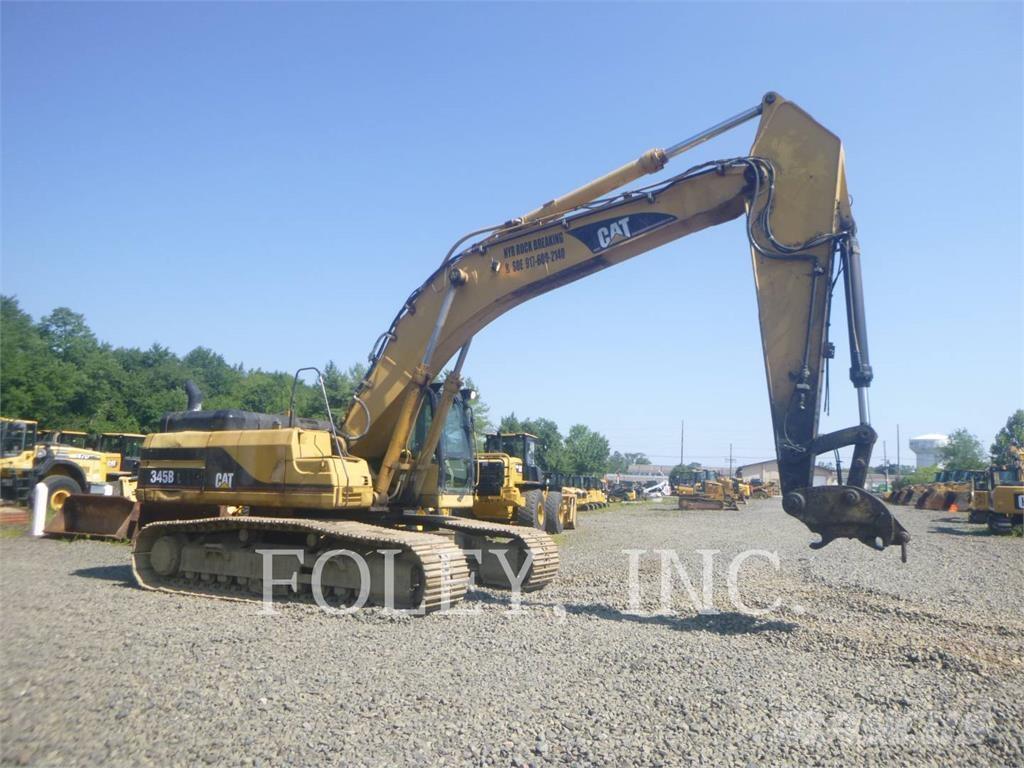 CAT 345BIIL Pásová rýpadla