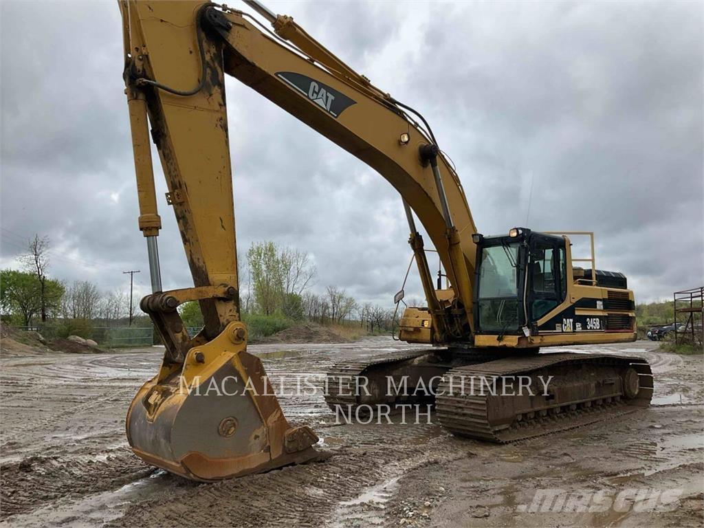 CAT 345BL Pásová rýpadla