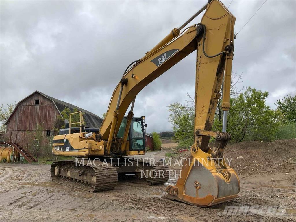 CAT 345BL Pásová rýpadla