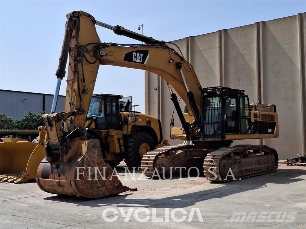 CAT 345D Pásová rýpadla