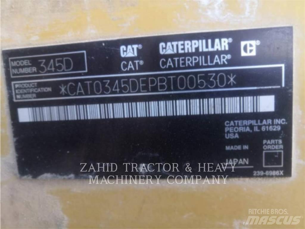 CAT 345DL Pásová rýpadla