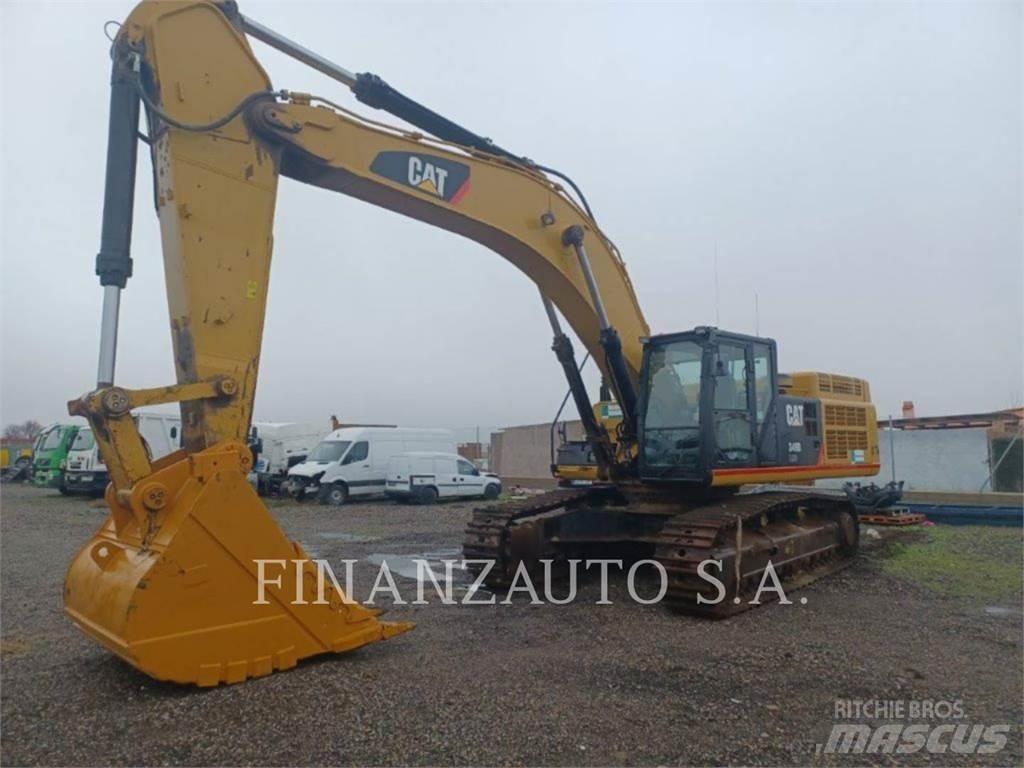 CAT 349D Pásová rýpadla